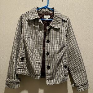 Merona Brown Plaid Blazer